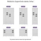 Cômoda Infantil 95cm 1 Porta Com Vidro E 4 Gavetas Serena Mul