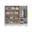 Cômoda Infantil 95cm 1 Porta Com Vidro E 4 Gavetas Serena Mul