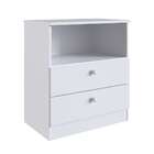 Cômoda Infantil Aconchego 2 Gv Branca