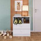 Cômoda Infantil Aconchego 2 Gv Branca