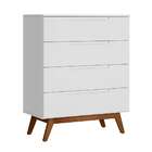 Cômoda Infantil Alpi 4 Gv Branca