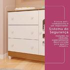 Cômoda Infantil Ambiente New Selena Com Porta Branco Bétula –