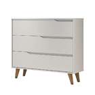 Cômoda Infantil Analu 3 Gv Branca