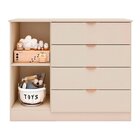 Cômoda Infantil Ayla 1 Porta E 4 Gavetas - Phoenix Baby