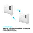 Cômoda Infantil Ben Flex 1 Pt 3 Gv Branca