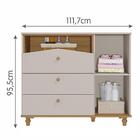 Cômoda Infantil Casinha 1 Porta E 3 Gavetas - Permóbili Baby