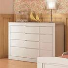 Cômoda Infantil Cléo 1 Pt 5 Gv Branco Fosco