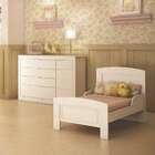 Cômoda Infantil Cléo 1 Pt 5 Gv Branco Fosco