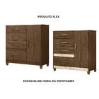 Cômoda Infantil Com Pés Castanho Wood Avelã Gale Shop Jm