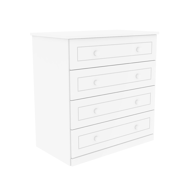 Cômoda Infantil Dora Com 4 Gavetas - Branco