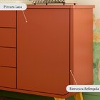 Cômoda Infantil E-galaxy 4 Gavetas 1 Porta Espresso Móveis Te