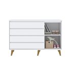 Cômoda Infantil Fraldário Grand Lorena Branco