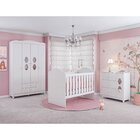 Cômoda Infantil Lolly 1 Porta 4 Gavetas  Branco