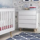 Cômoda Infantil Lorena 4 Gv Branca