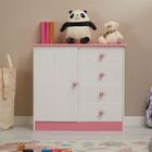 Cômoda Infantil Madeira Maciça 1 Porta 4 Gavetas Rondo - Bran