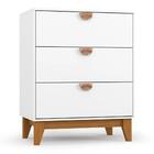 Cômoda Infantil Magia Para Quarto Do Bebê Com 3 Gavetas