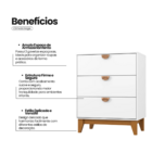 Cômoda Infantil Magia Para Quarto Do Bebê Com 3 Gavetas