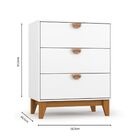 Cômoda Infantil Magia Para Quarto Do Bebê Com 3 Gavetas