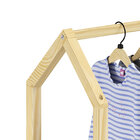 Cômoda Infantil Montessori Madeira Com Arara 3 Gavetas Amira