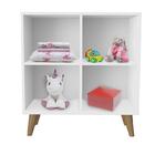Cômoda Infantil Montessoriano Nicho Analu Branco Fosco Caroli