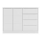 Cômoda Infantil Pérola Com 2 Portas E 4 Gavetas - Phoenix Baby