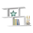 Comoda Infantil Retro 2868 Com Nicho 3430 Branco Qmovi