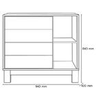 Comoda Infantil Retro 4 Gavetas Q Encanto Rosa Acetinado - Qm