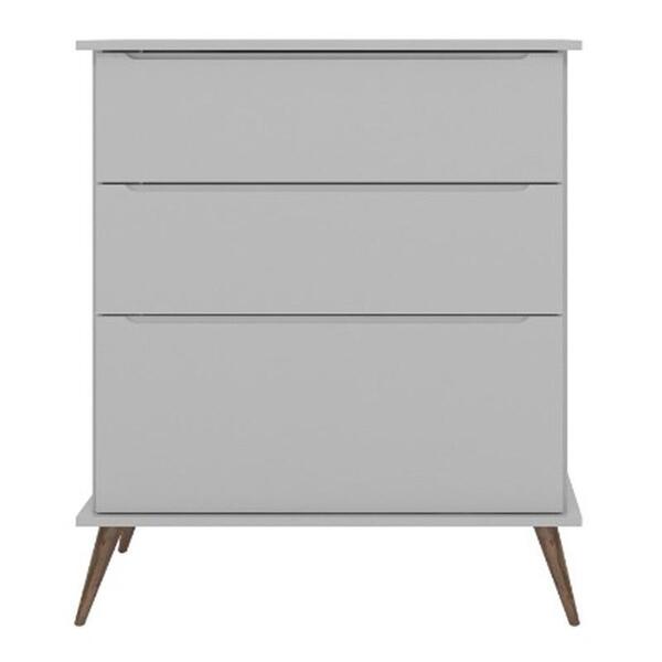 Cômoda Infantil Retrô Alice 3 Gavetas - Pr Baby