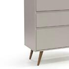 Cômoda Infantil Retrô Clean 3 Gavetas - Matic Móveis