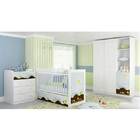 Cômoda Infantil Trenzinho 5 Gavetas - Kappesberg - Branco / A