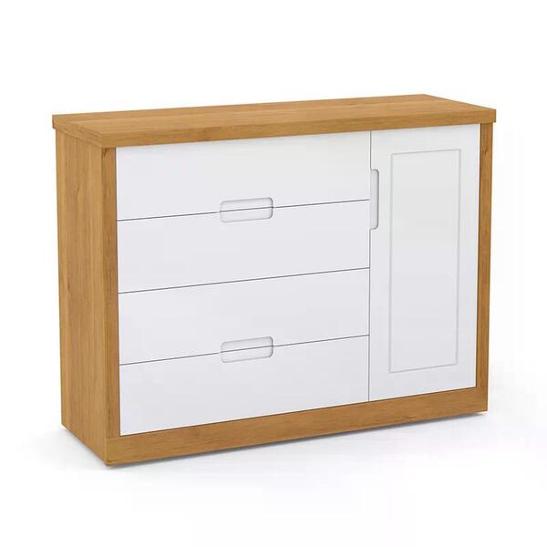 Cômoda Infantil Tutto New 1 Porta E 4 Gavetas - Matic Móveis