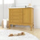 Cômoda Infantil Versailles 4 Gavetas E 1 Porta Mel