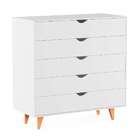 Cômoda Ipanema 5 Gv Branca 90 Cm