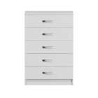 Cômoda Irene 5 Gavetas Evidência Branco