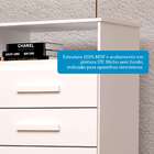 Cômoda Jessica Em Mdf Com 4 Gavetas Acp Móveis Branco