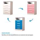 Cômoda Jéssica Flex 4 Gv Branca