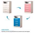 Cômoda Jéssica Flex 4 Gv Branca