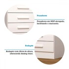 Cômoda Jéssica Flex 4 Gv Branca