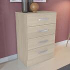 Cômoda Kappesberg 4 Gavetas Amêndoa