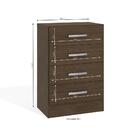 Cômoda Kappesberg 4 Gavetas Jacarandá