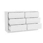 Cômoda Kappesberg 6 Gavetas Branco Brilho