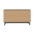 Cômoda Kappesberg 6 Gavetas Metropole/preto