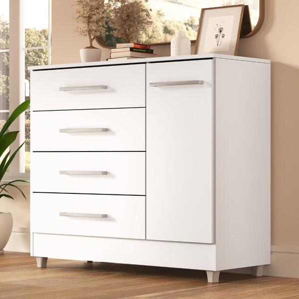 Comoda Laura 4 Gavs  1 Porta