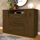 Comoda Leticia 2 Portas 4 Gavetas Cedro - Moveis Arapongas