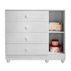 Cômoda Life 1 Pt 4 Gv Branca