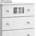 Cômoda Lila 4 Gavetas - Carolina Baby - Branco