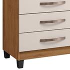 Cômoda Lion 5 Gavetas Com Espelho - Móveis Leão