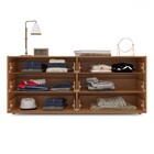 Cômoda Lisboa 6 Gavetas Freijó/branco - Politorno