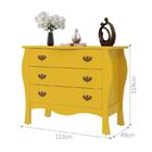 Cômoda Liz Versailles Amarelo