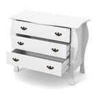 Cômoda Liz Versailles Branco Branco